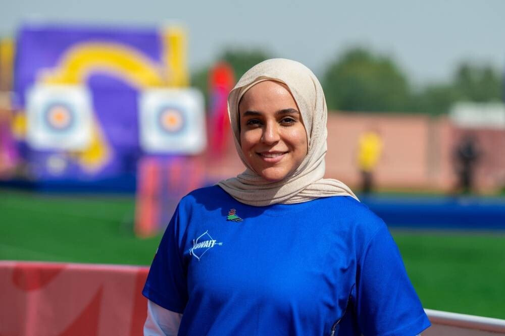 Kuwaiti Engineer Nour Sharhan Finds Balance in Archery