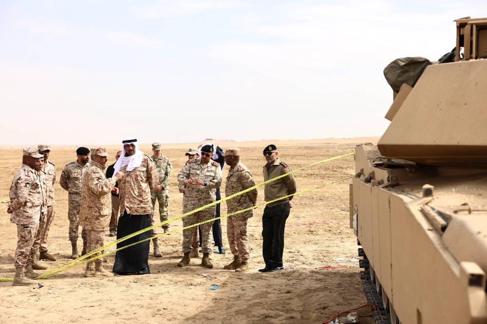 Kuwaiti Minister of Defense Inspects Incident Site of Exercise Maliha Al-Sahra 4